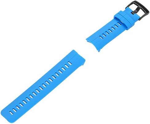 أحزمة ساعة SENCATO متوافقة مع Suunto Spartan Sport HR، حزام معصم بديل مطاطي ناعم كلاسيكي لسوار الساعة الذكية Suunto Spartan Sport HR (أزرق) in Kuwait