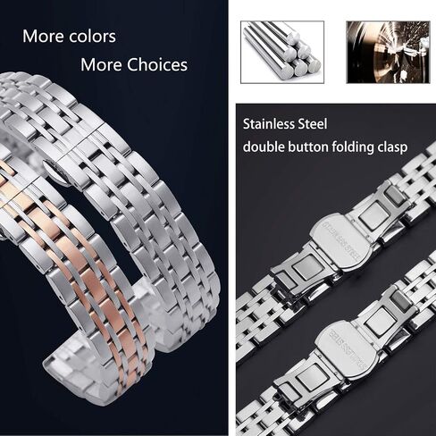 أساور Mtozon من الفولاذ المقاوم للصدأ متوافقة مع fitbit Sense 2/Sense/Versa 4/Versa 3، سوار معصم معدني كلاسيكي بديل للرجال in Kuwait