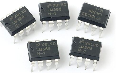 LM386 مضخم الصوت FMHXG 20 قطعة LM386N DIP-8 مضخم طاقة الصوت منخفض الجهد، مضخم طاقة الصوت in Saudi Arabia