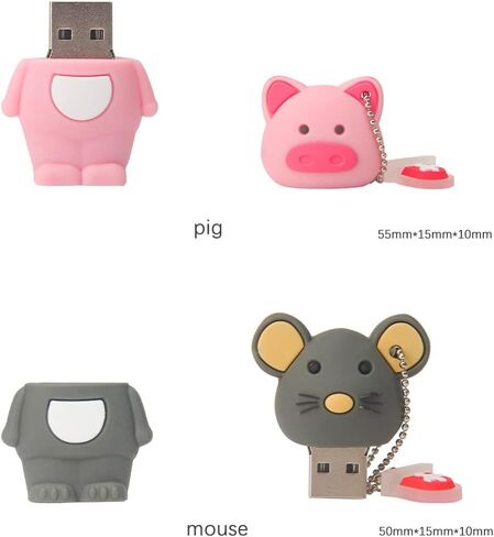 Leizhan 5 x 8GB Cute Music USB Flash Drive, Accordion*2/Saxophone/Piano/Notes Shape Musical Instruments Thumb Drive Memory Stick Drive Pendrive Gift for Kids, Teacher, Friends in Saudi Arabia