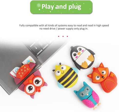 Leizhan 5 x 8GB Cute Music USB Flash Drive, Accordion*2/Saxophone/Piano/Notes Shape Musical Instruments Thumb Drive Memory Stick Drive Pendrive Gift for Kids, Teacher, Friends in Saudi Arabia