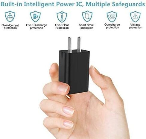 كابل شاحن حائط USB C مناسب لبلاك بيري كي ون، KEY2، KEY2 LE، هاتف الحركة، هاتف Razer 2، Kyocera Duraforce Pro 3، Motorola One 5G Ace، Moto G Stylus، Turbo G Power، Edge/Edge+ استبدال سلك الشحن in Kuwait