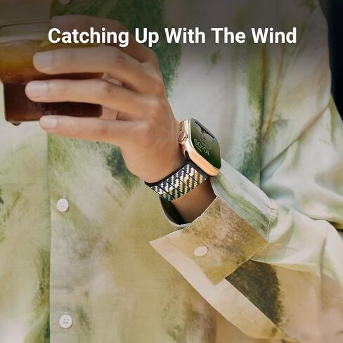 PITAKA Apple Watch Band متوافق مع Apple Watch Ultra/Ultra/9/8/7/6/SE/5/4/3/2/1، حزام Apple Watch Ultra قابل للتعديل، سوار ساعة Apple 100% من ألياف الكربون in Kuwait