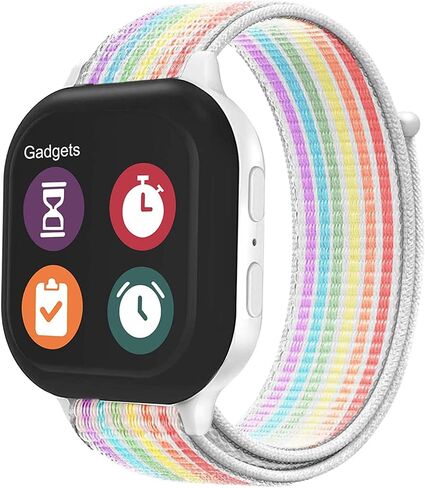 OWKEY Kids Band Replacement Compatible with Gizmo Watch 3 2 1/ Gabb Watch 3 2 1, Breathable Hook & Loop Nylon Watch Bands with 20mm Quick Release Pins in Saudi Arabia