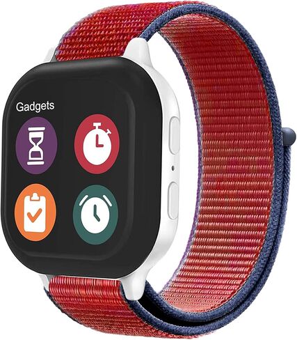 OWKEY Kids Band Replacement Compatible with Gizmo Watch 3 2 1/ Gabb Watch 3 2 1, Breathable Hook & Loop Nylon Watch Bands with 20mm Quick Release Pins in Saudi Arabia