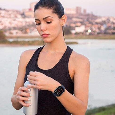 أربطة سيليكون Amzpas لـ Amazfit GTS 4/GTS 4 Mini/ GTS 3/GTS 2/GTS 2 Mini/GTS 2e/GTS 42 مم، 6 عبوات من الأشرطة الناعمة لـ Bip 3 Pro/Bip 3/ Bip U Pro/ Bip U/ Bip S/ Bip Lite/Bip S Lite، أساور معصم متينة سريعة الإصدار 20 مم للنساء والرجال in Kuwait