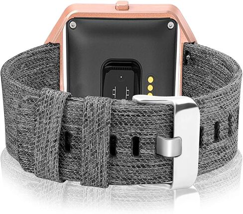 Fit for Fitbit Blaze Bands Women Men, Woven Nylon Bands Canvas Quick Release Replacement Watch Band Wristbands Accessory Straps Bracelet Fit for Fitbit Blaze Smartwatch in Saudi Arabia