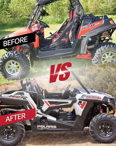 أغطية محور العجلة من RZR، غطاء محور عجلة محور العجلة A & UTV PRO متوافق مع ملحقات Polaris RZR 900 1000 XP 4، استبدل OEM #1522216-655، أسود، 5 قطع in Kuwait
