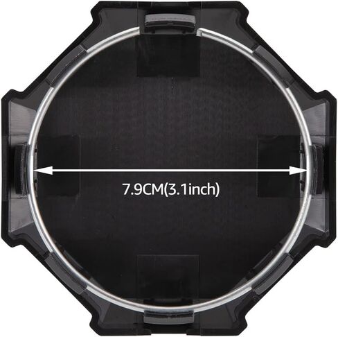 أغطية محور العجلة من RZR، غطاء محور عجلة محور العجلة A & UTV PRO متوافق مع ملحقات Polaris RZR 900 1000 XP 4، استبدل OEM #1522216-655، أسود، 5 قطع in Kuwait