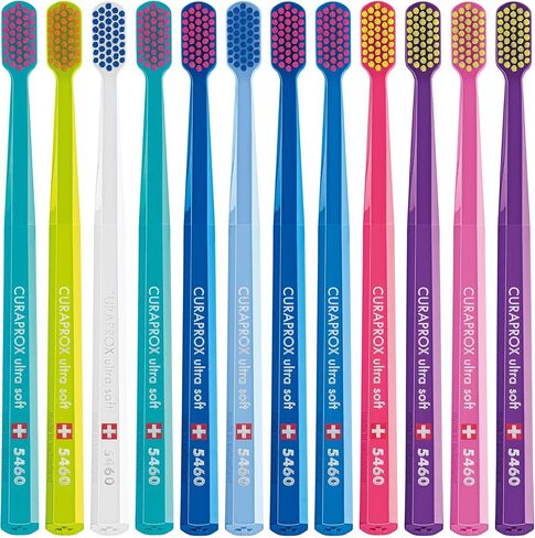 كورابروكس فرشاة اسنان فائقة النعومة CS 5460، عبوة من 12 قطعة in Kuwait