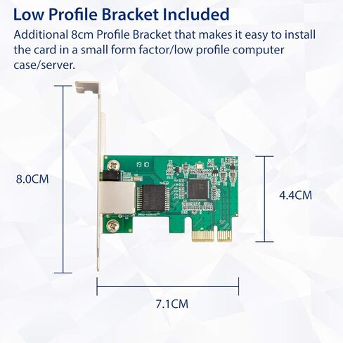 سايبا بطاقة واجهة شبكة 2.5 جيجابت ايثرنت بي سي اي اكسبرس منفذ الملحقات الإضافية السريع x1 10/100/1000/25000 ميجابت في الثانية RJ45 LAN للكمبيوتر المكتبي SD-PEX24065 in Kuwait