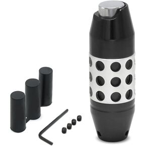 Viemx&Bm Knob Shift 5 Speed Shifter Extension JDM Racing Manual Automatic with Adapter Screw on for Mazda Miata Subaru Focus ST 350z VB-02-5H3-01 in Kuwait