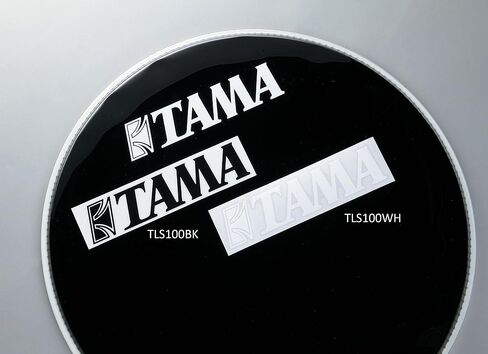 TAMA Logo Sticker Black-2" x 9" (TLS100BK) in Saudi Arabia