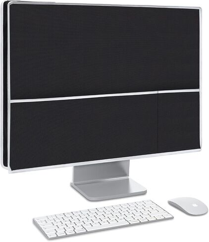 Computer CPU Dust Cover, Waterproof Desktop PC Mid-Tower Computer Host Dustproof Cover Full Case Protector with Zipper, Anti-Static CPU Tower PC Dust Covers (8.5W x 18.5H x 19.7D) in Saudi Arabia