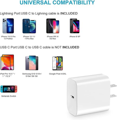 3 حزمة 20 واط USB C شاحن كتلة PD 3.0 نوع C جدار شحن محول الطاقة شحن آيفون 15/14/13/12/11/X/XS Pro Max S23/S21/S20 هاتف أندرويد in Kuwait