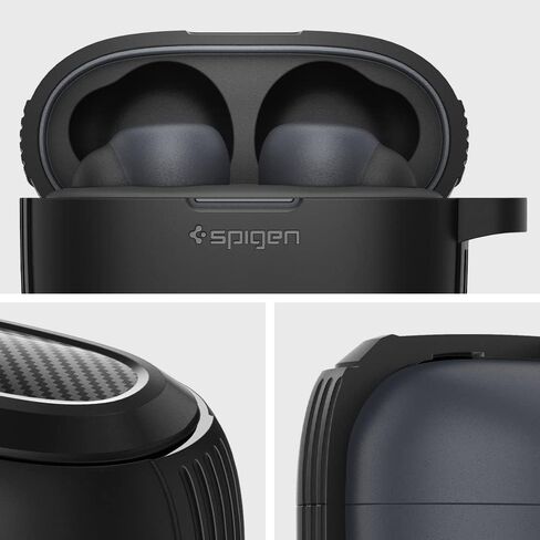 Spigen Rugged Armor مصمم لحافظة Sony Linkbuds S - أسود مطفي in Kuwait