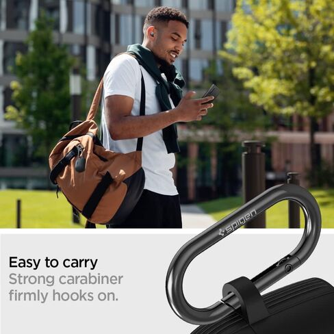 Spigen Rugged Armor مصمم لحافظة Sony Linkbuds S - أسود مطفي in Kuwait