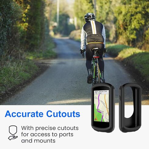 حافظة Lettou من السيليكون متوافقة مع Garmin Edge 1030/1030 Plus in Kuwait