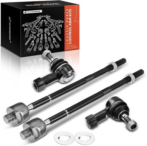 A-Premium 4Pcs Inner Outer Tie Rod End Kit Compatible with Chevrolet Sonic 2012-2019 1.4L 1.6L 1.8L in Saudi Arabia