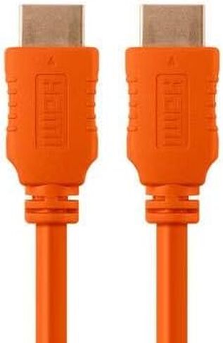 كابل Monoprice HDMI عالي السرعة - 6 أقدام - أحمر، 4K@60 هرتز، HDR، 18 جيجابت في الثانية، YUV 4:4:4، 28AWG - سلسلة مختارة in Saudi Arabia