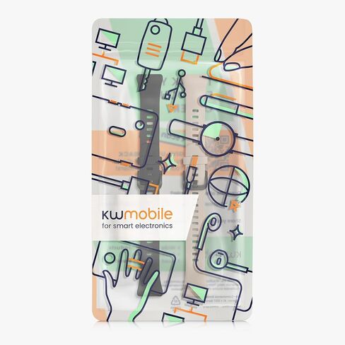 kwmobile Straps Compatible with Huawei Band 6 Straps - 2x Replacement Silicone Watch Bands - Black/Moss Green in Kuwait