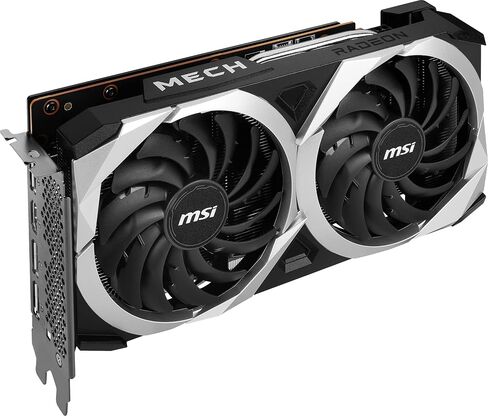 MSI Gaming Radeon RX 6650 XT 128-bit 8GB GDDR6 DP/HDMI Dual Torx 3.0 Fans FreeSync DirectX 12 VR Ready OC Graphics Card (RX 6650 XT MECH 2X 8G OC) in Saudi Arabia