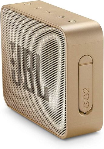 جيه بي ال لايف ستايل جي بي ال JBLGO2CPN GO 2 مكبر صوت بلوتوث محمول مقاوم للماء (شامبانيا) ،4.3 × 4.5 × 1.5 in Saudi Arabia