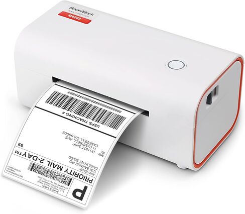 طابعة ملصقات الشحن الحرارية Fangtek - طابعة حرارية عالية السرعة مباشرة من الدرجة التجارية - متوافقة مع طابعة Amazon وEbay وEtsy- 4×6 الحرارية in Kuwait