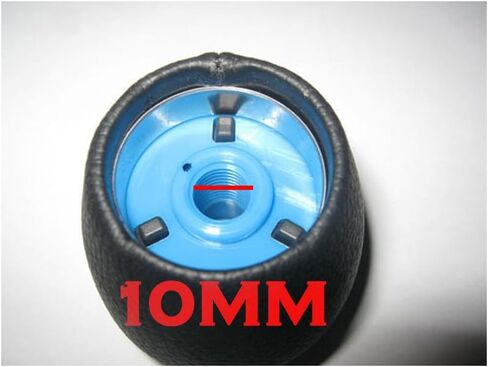 Kia Motors Manual Gear Shift Knob Black 1pc set For 2008 2009 2010 2011 2012 Kia Forte : All New Cerato in Saudi Arabia