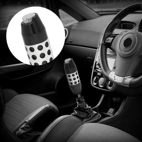 Viemx&Bm Knob Shift 5 Speed Shifter Extension JDM Racing Manual Automatic with Adapter Screw on for Mazda Miata Subaru Focus ST 350z VB-02-5H3-01 in Kuwait