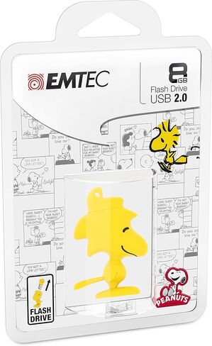 emtec Peanuts مطبوع عليه 2.0 USB Flash Drive (ecmmd8gpn103) in Kuwait