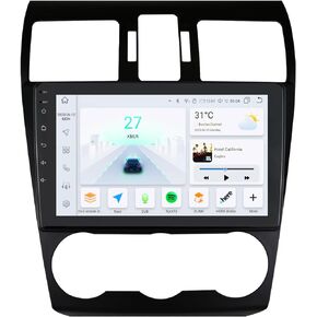 راديو سيارة ستيريو Android 12 8-Core 4G+32G لسيارة Subaru Forester Impreza WRX 2013-2015 مع Carplay اللاسلكي Android Auto 9 بوصة شاشة QLED واي فاي GPS ملاحة بلوتوث 5.0 in Kuwait