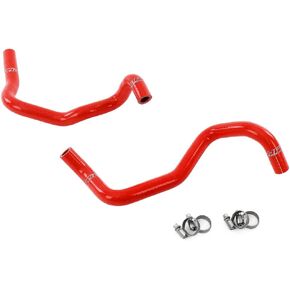 Black Silicone Heater Hose Kit Coolant Compatible for Subaru 09-10 Forester 09-13 Forester XT 08-11 Impreza 08-10 Impreza GT 08-14 STI WRX 2.5L Turbo & Non Turbo, 57-2131H-BLK