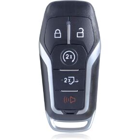 Yuksood Key Fob Replacement, Car Key Fob Compatible with 2015-2017 Ford F-150 F-250 F-350 F-450 Super Duty, 5 Button 902Mhz M3N-A2C31243300 in Kuwait