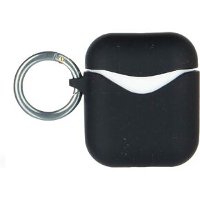Pela: Airpod and Airpod Pro Case | Comfortable, Durable & Sleek Case Made from Plants (Black)