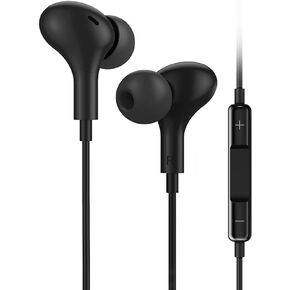 Coolden Wired Earbuds for iPhone 14/13/12/11 Earphones, in-Ear Headphones with Microphone Volume Control HiFi Stereo Headsets Compatible with iPhone 14 Pro/13Pro/12/11/XR/XS/X/7/7Plus/8/8Plus，Black in Kuwait