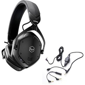 سماعات الرأس V-MODA Crossfade 3 اللاسلكية فوق الأذن، ميكروفون BoomPro متعدد الاتجاهات باللون الأسود غير اللامع in Kuwait