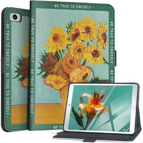 iPad Mini 5th/4th Gen Case7.9''(2019), Soft TPU Back Folio Cover with Adjustable Stand, Case for iPad Mini 5th Gen/Mini 4th Generation with Auto Sleep/Wake (Almond Blossom)
