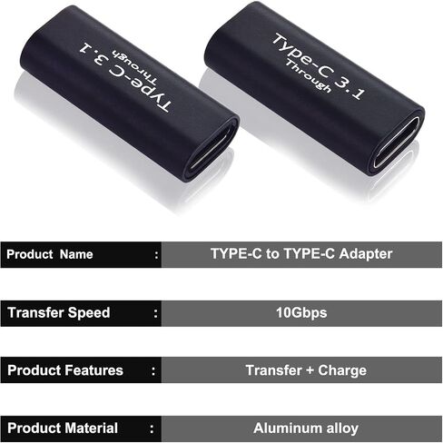 Leehitech USB 3.0 90 درجة زاوية يسار يمين USB-A ذكر إلى أنثى محول موصل موسع، محول تمديد USB 2 قطعة لأجهزة الكمبيوتر المحمولة، وشواحن الحائط، وبنوك الطاقة in Kuwait