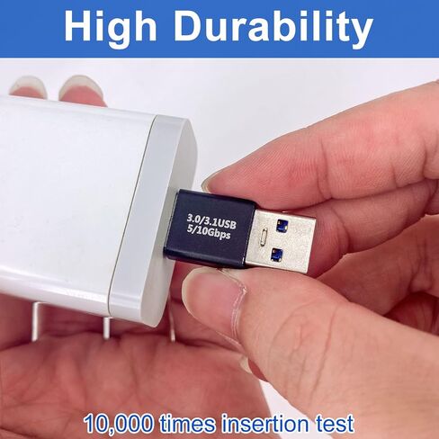 Leehitech USB 3.0 90 درجة زاوية يسار يمين USB-A ذكر إلى أنثى محول موصل موسع، محول تمديد USB 2 قطعة لأجهزة الكمبيوتر المحمولة، وشواحن الحائط، وبنوك الطاقة in Kuwait