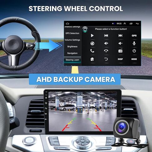 for Nissan Murano 2011-2014 Android Car Stereo Support Wireless Carplay Android Auto 2+32G with 9" Touchscreen GPS Navigation Bluetooth USB WiFi FM/RDS Radio Receiver AHD Backup Camera + External Mic in Saudi Arabia