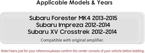 راديو سيارة ستيريو Android 12 8-Core 4G+32G لسيارة Subaru Forester Impreza WRX 2013-2015 مع Carplay اللاسلكي Android Auto 9 بوصة شاشة QLED واي فاي GPS ملاحة بلوتوث 5.0 in Kuwait