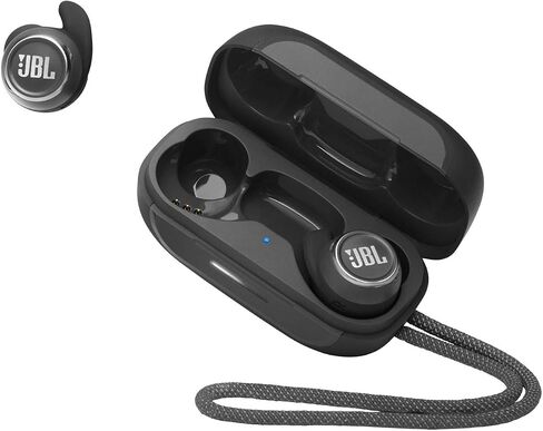 JBL Reflect Mini NC: سماعات رأس رياضية لاسلكية بخاصية إلغاء الضوضاء - أسود، صغير in Kuwait