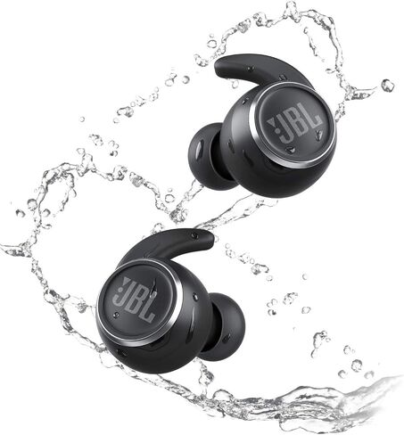 JBL Reflect Mini NC: سماعات رأس رياضية لاسلكية بخاصية إلغاء الضوضاء - أسود، صغير in Kuwait