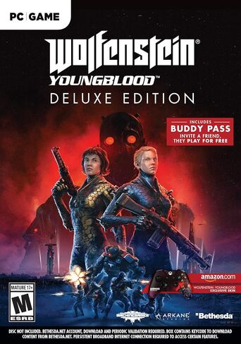 Wolfenstein: Youngblood - PC Deluxe Edition [Amazon Exclusive Bonus] in Saudi Arabia