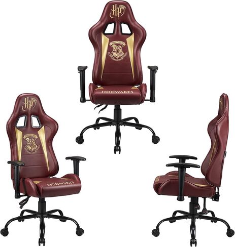 SUBSONIC Harry Potter - Official Ergonomic Gamer Chair Adjustable Back and Armrests - Adult Gaming Chair in Saudi Arabia