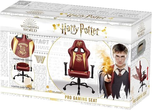 SUBSONIC Harry Potter - Official Ergonomic Gamer Chair Adjustable Back and Armrests - Adult Gaming Chair in Saudi Arabia