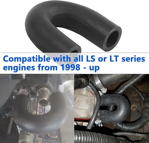 GSTP Heater Core Hose Coolant Crossover Compatible with all LS or LT series Gen III IV V LSX LS1 LS2 LS3 LS6 LS7 LQ4 LQ9 LT1 LT4 engines from 1998 in Saudi Arabia