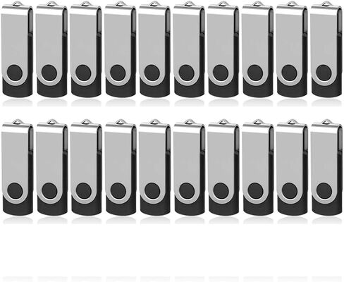 AreTop 4GB USB 2.0 Flash Drive 20 Bulk, Pen Drive AreTop USB2.0 Thumb Drive Bulk Pendrive 4GB Memory Stick (20PCS 4GB-Black)… in Saudi Arabia