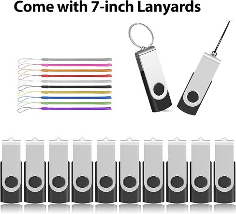 AreTop 4GB USB 2.0 Flash Drive 20 Bulk, Pen Drive AreTop USB2.0 Thumb Drive Bulk Pendrive 4GB Memory Stick (20PCS 4GB-Black)… in Saudi Arabia